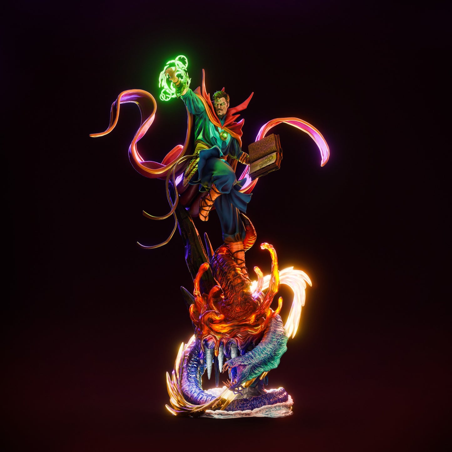 1:12 Master Sorcerer | 3D Printed Resin Garage Kit Figure | CA 3D Studios
