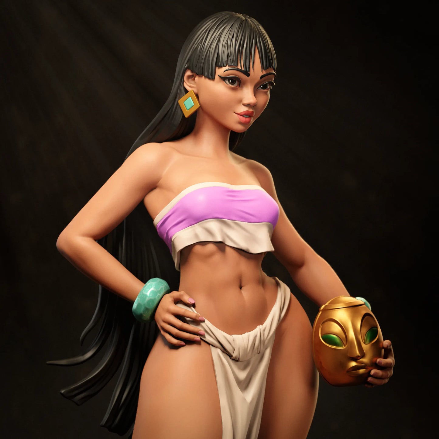 1:12 El Dorado’s Gem | Resin Garage Kit Figure Movie Fan Art | CA 3D Studios