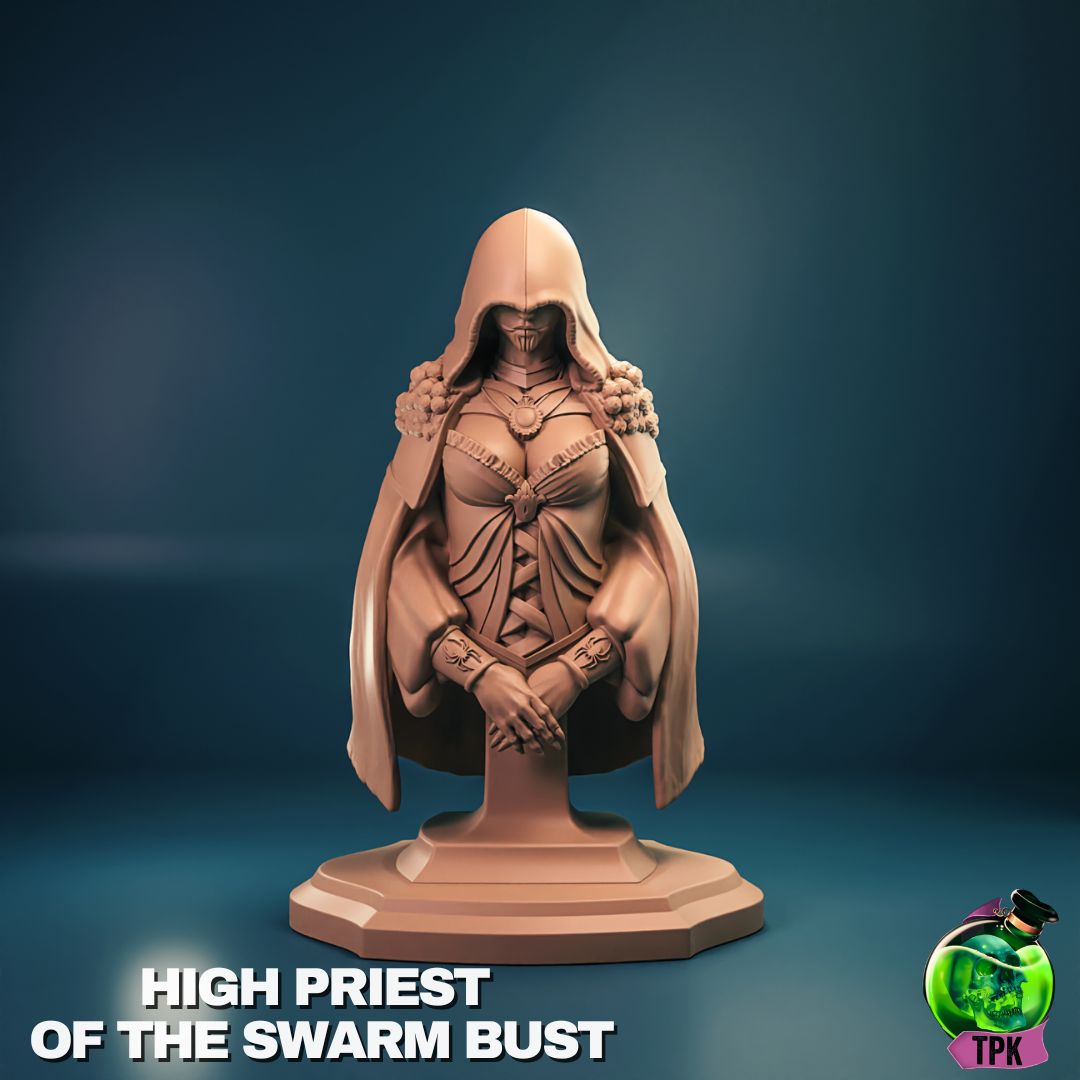 High Priest of the Swarm | Tabletop Gaming Mini or Display Figure | TPKLab