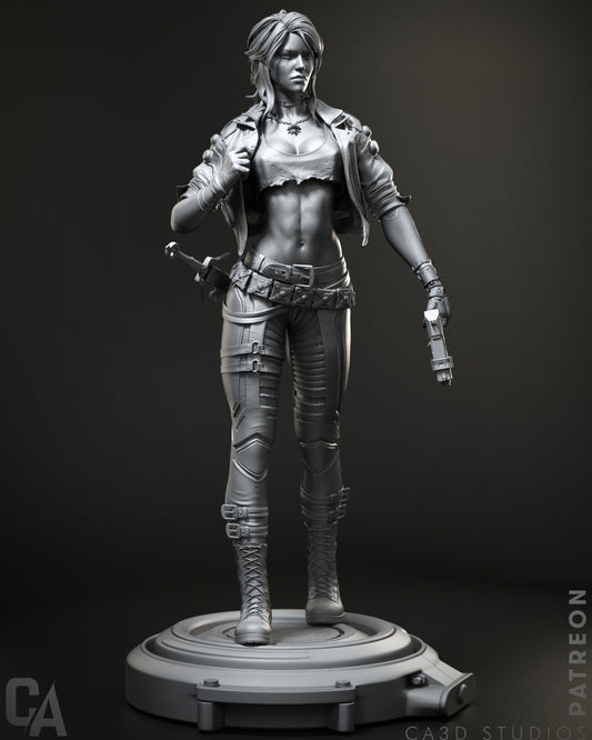 1:12 Cyber Hunter | Resin Garage Kit Figure Game Fan Art | CA 3D Studios