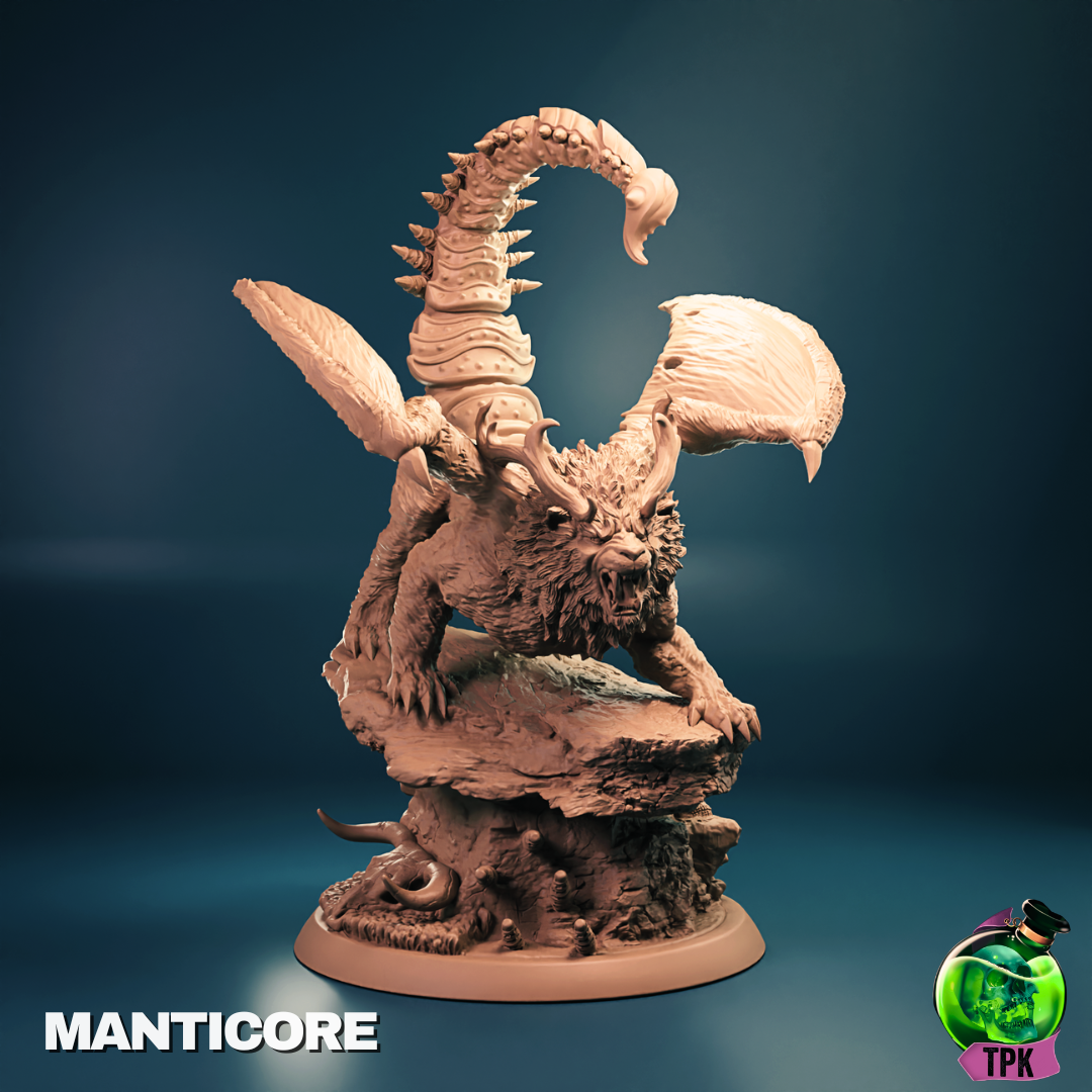 Manticore | Tabletop Gaming Mini | TPKLab