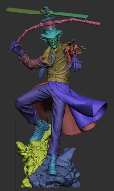 1:12 Go Go Justice | 3D Printed Resin Garage Kit Figure | CA 3D Studios