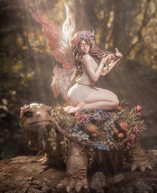 1:12 Fairy Blossom | Resin Garage Kit Original Character | CA 3D Studios