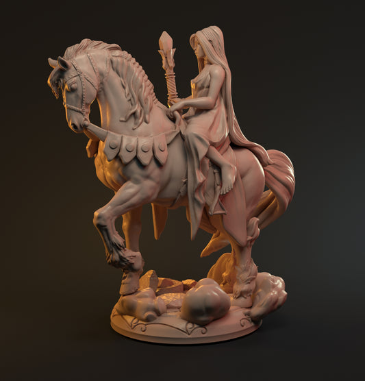 Vivian, Fairy Lady of the Lake | Pin Up Display Statue | Hardwitch Games