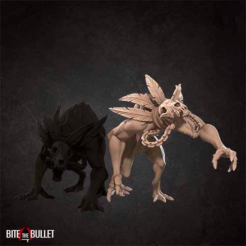 Hero Witch Doctor Summons | D&D TTRPG Miniature | Bite the Bullet