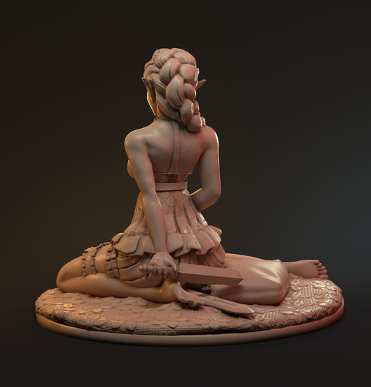 Slave | Pin Up Display Statue | Hardwitch Games