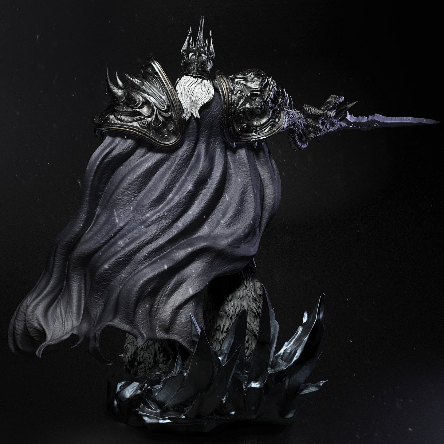 1:12 The Scourge Lord | 3D Printed Resin Garage Kit Figure | CA 3D Studios