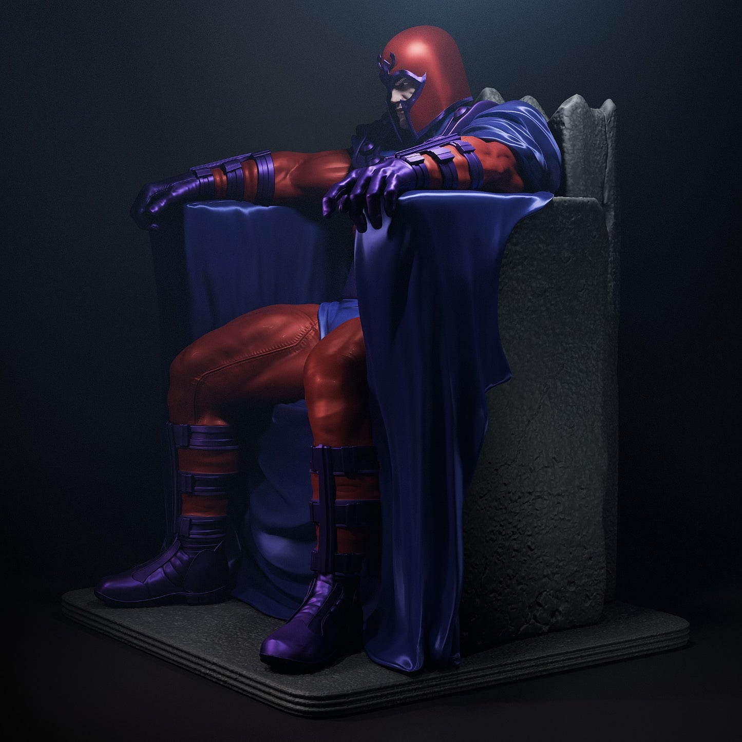 1:12 Metal Master | 3D Printed Resin Garage Kit Figure | CA 3D Studios