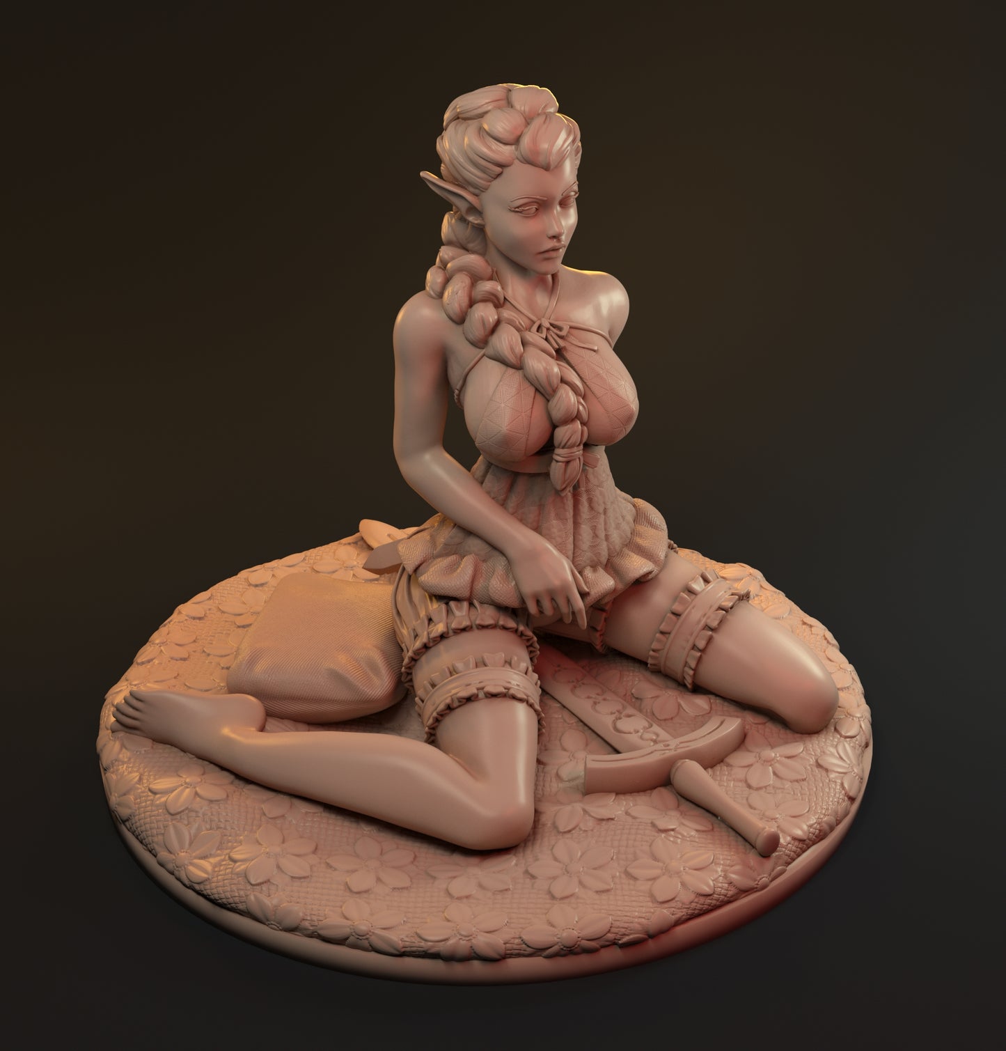 Slave | Pin Up Display Statue | Hardwitch Games