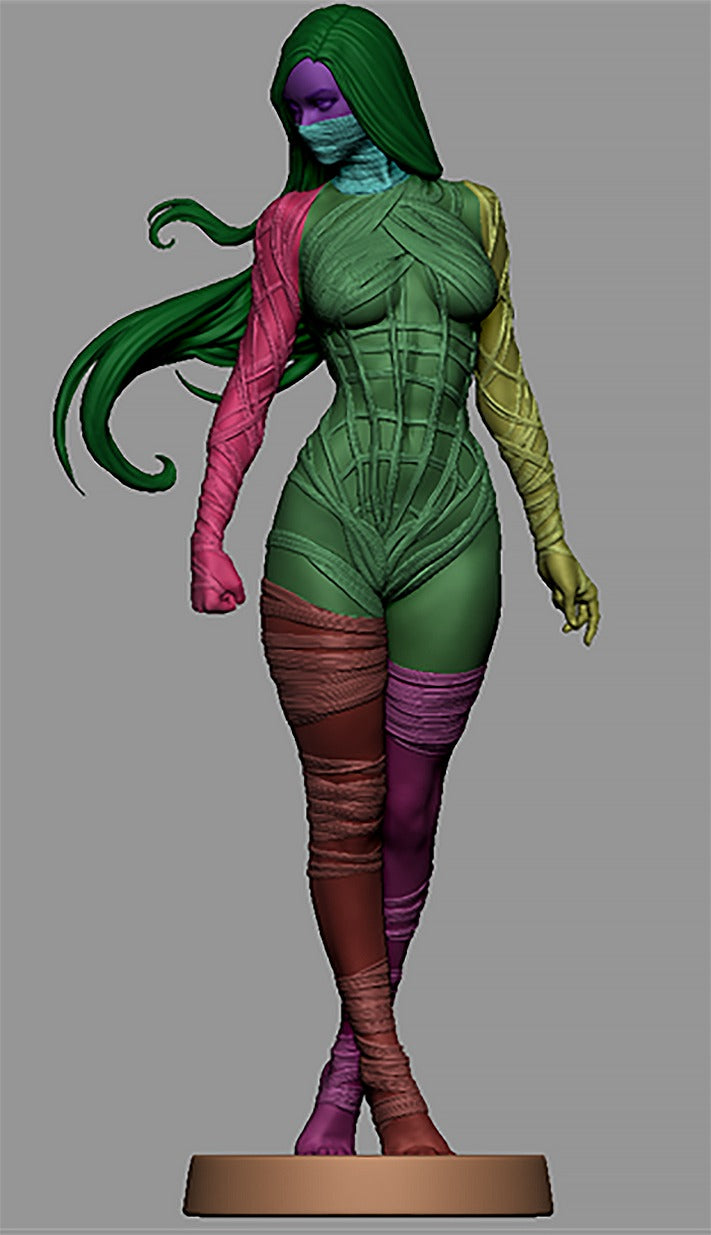 1:12 Agile Webbed Vigilante | 3D Printed Resin Garage Kit Figure | CA 3D Studios