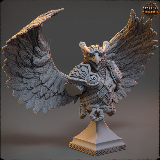 Bird Folk - The Skyborn of Aquila | Tabletop or Display Scale | D&D Mini | Daybreak Miniatures