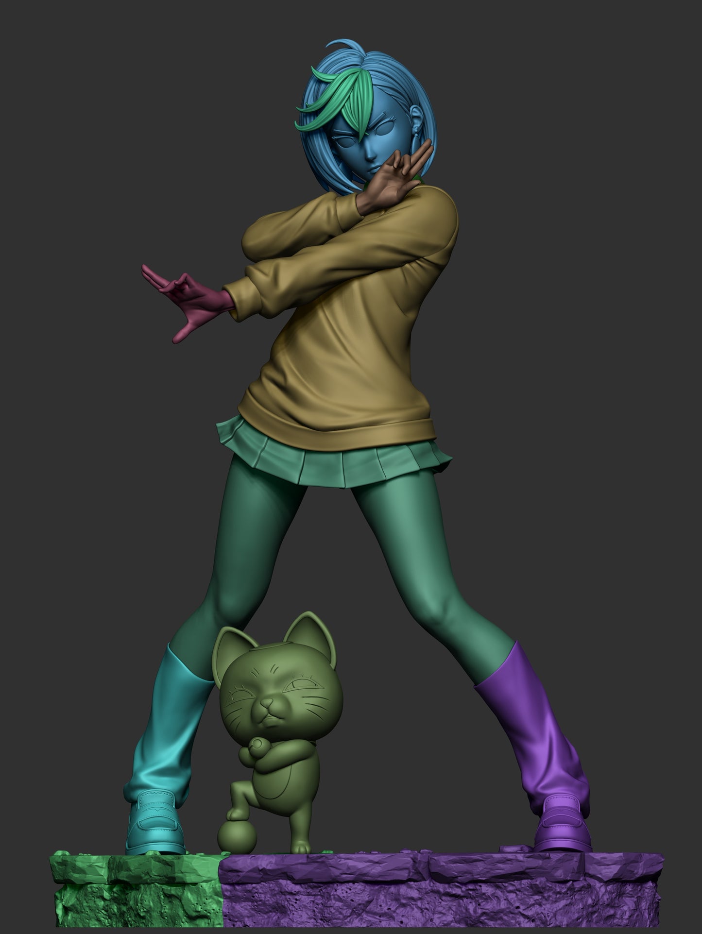 1:12 Occult Awakening | 3D Printed Resin Garage Kit Figure | CA 3D Studios