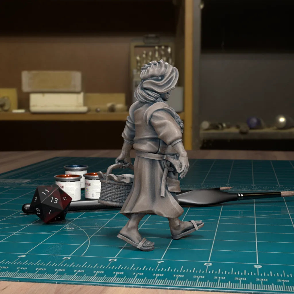 CoS Bella Sunbane | D&D TTRPG Mini | TytanTroll Miniatures