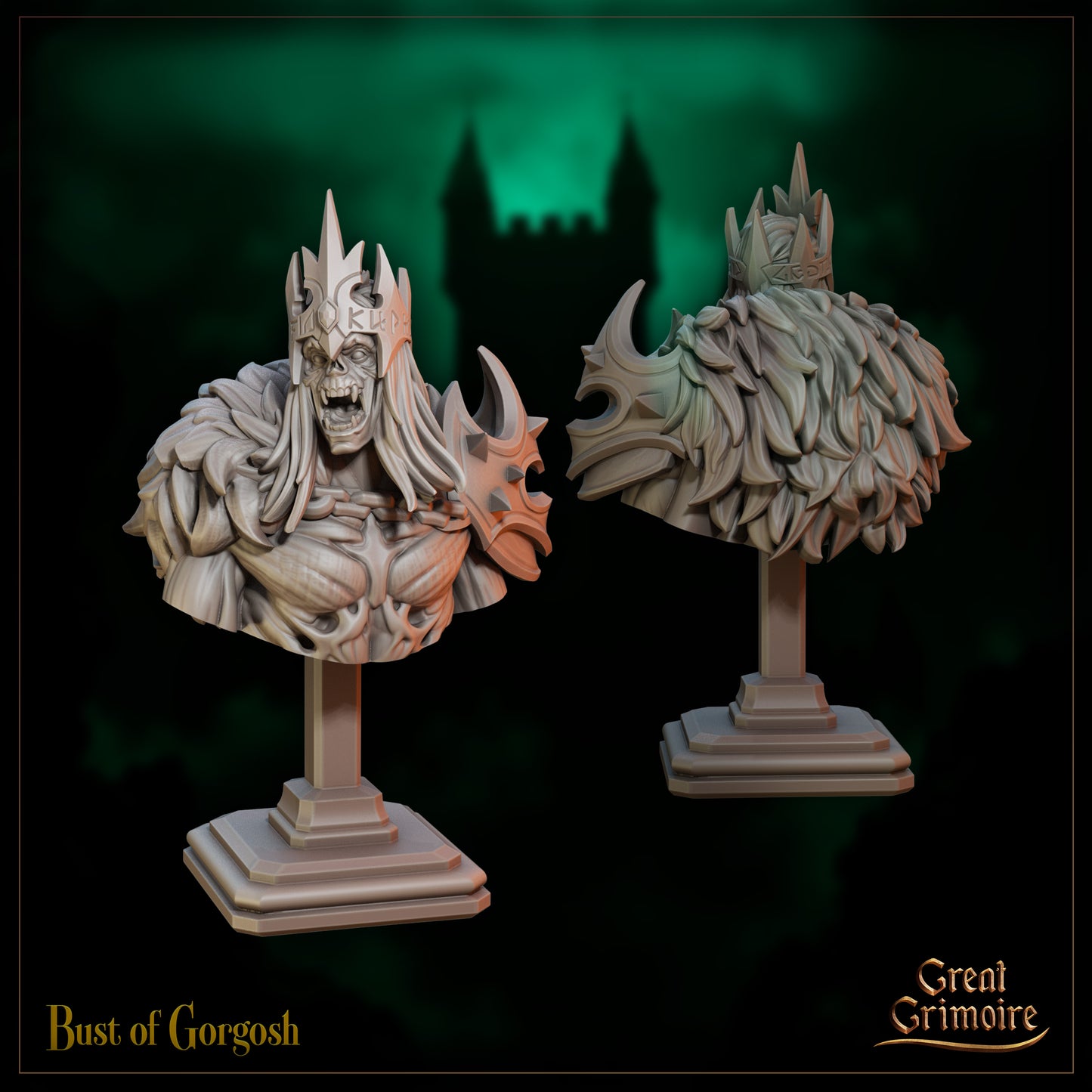 Cursed Bastion | Tabletop Gaming Miniatures Collection | Great Grimoire