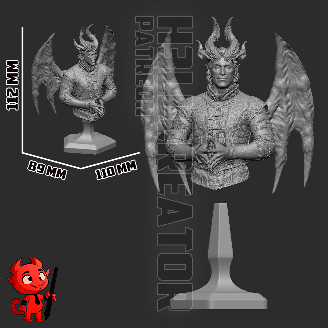 1:12 Infernal Aristocrat | Resin Garage Kit Figure Game Fan Art | h3LL creator