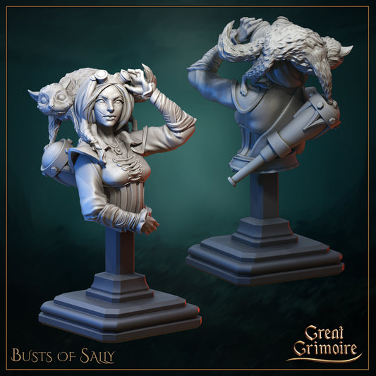 Sally the Vigilant Navigator, Sailor Pirate | Gathering Storm | D&D Tabletop Miniature | Great Grimoire