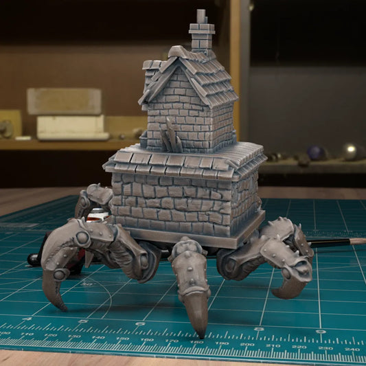 Crawling Hut, Building, Terrain | D&D TTRPG Mini | TytanTroll Miniatures