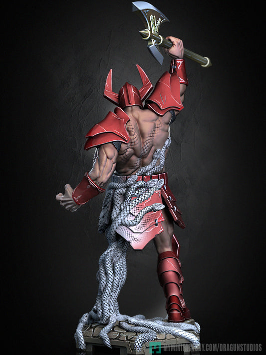 Cobra Inferno Origins | D&D TTRPG Miniature | Dragun Studios