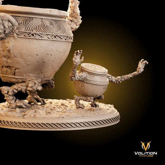 Uncle & Nephew, Alexander & Jar Bairn | Gaming Miniature TTRPG D&D | Volition Miniatures