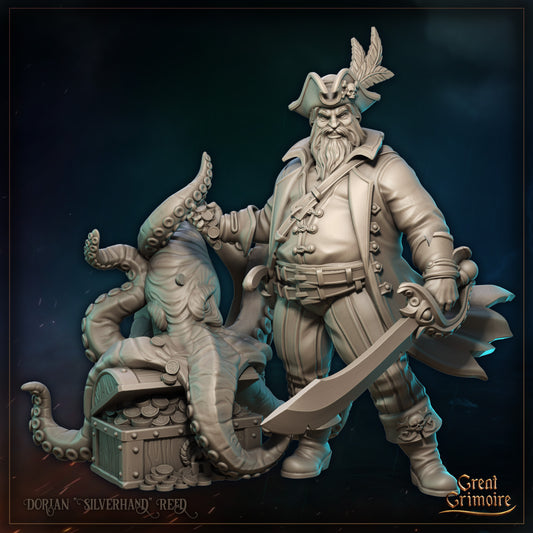 Flotsam Tides, Pirate, Corsair, Adventure, Sea | Tabletop Gaming Miniatures Collection | Great Grimoire