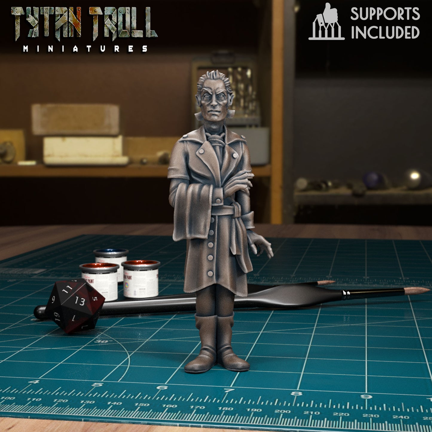 CoS Escher | D&D TTRPG Mini | TytanTroll Miniatures