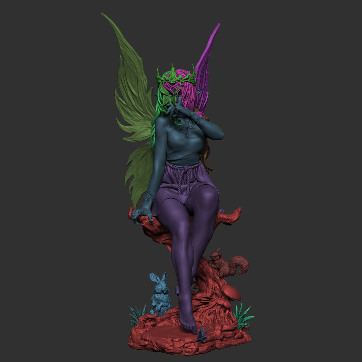 1:12 La Gran Matriarca del Inframundo | Figura en kit de resina impresa en 3D | CA 3D Studios