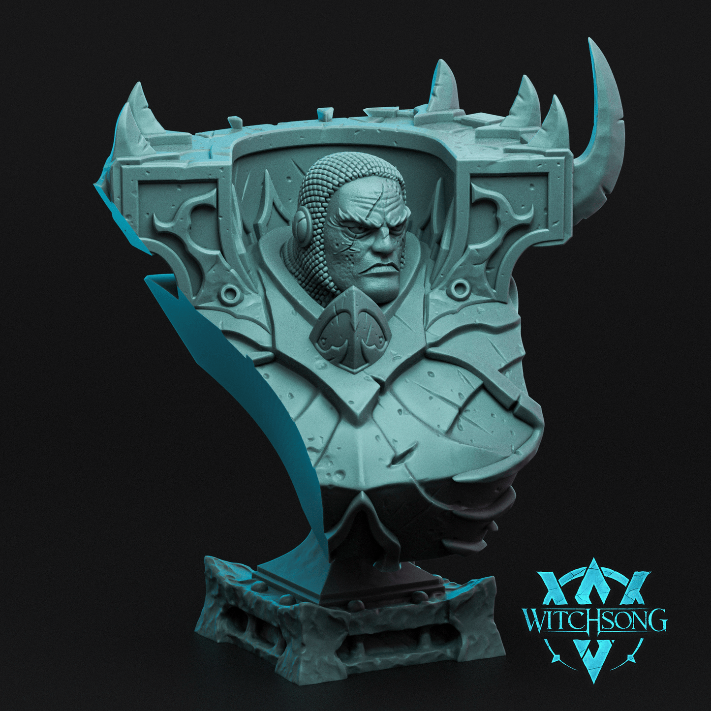 Fallen Overseer | Mini or Bust | Monster Miniature Statue | Witchsong Miniatures