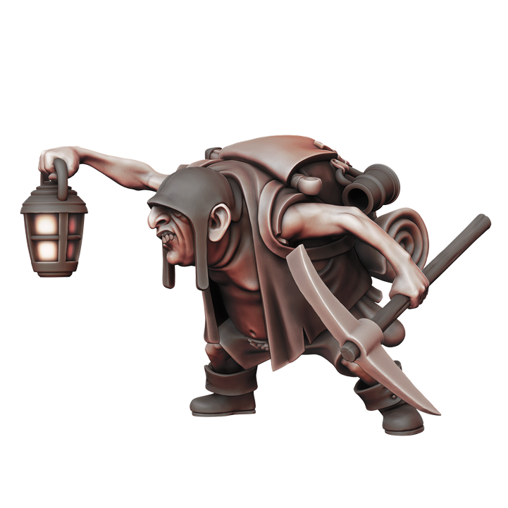 Grave Diggers | D&D TTRPG Miniature | Manuel Boria