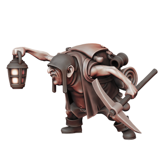 Grave Diggers | D&D TTRPG Miniature | Manuel Boria