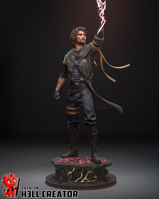 1:12 Expedition Engineer | Resin Garage Kit Figure Game Fan Art | h3LL creator