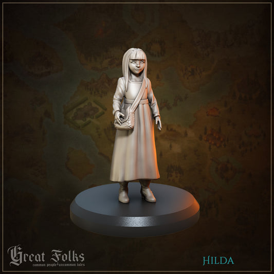 Great Folks Townsfolk, Part 2 | NPCs, Villagers, Children | Tabletop Gaming Miniatures Collection | Great Grimoire