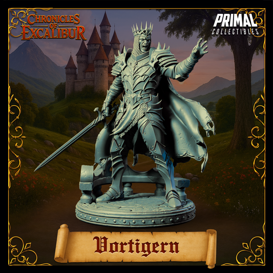 King Vortigern | Chronicles of Excalibur | Tabletop D&D Miniature | Primal Collectibles