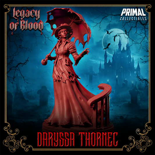 Spirit Daryssa Thornec, Ghost | Legacy of Blood | Tabletop D&D Miniature | Primal Collectibles