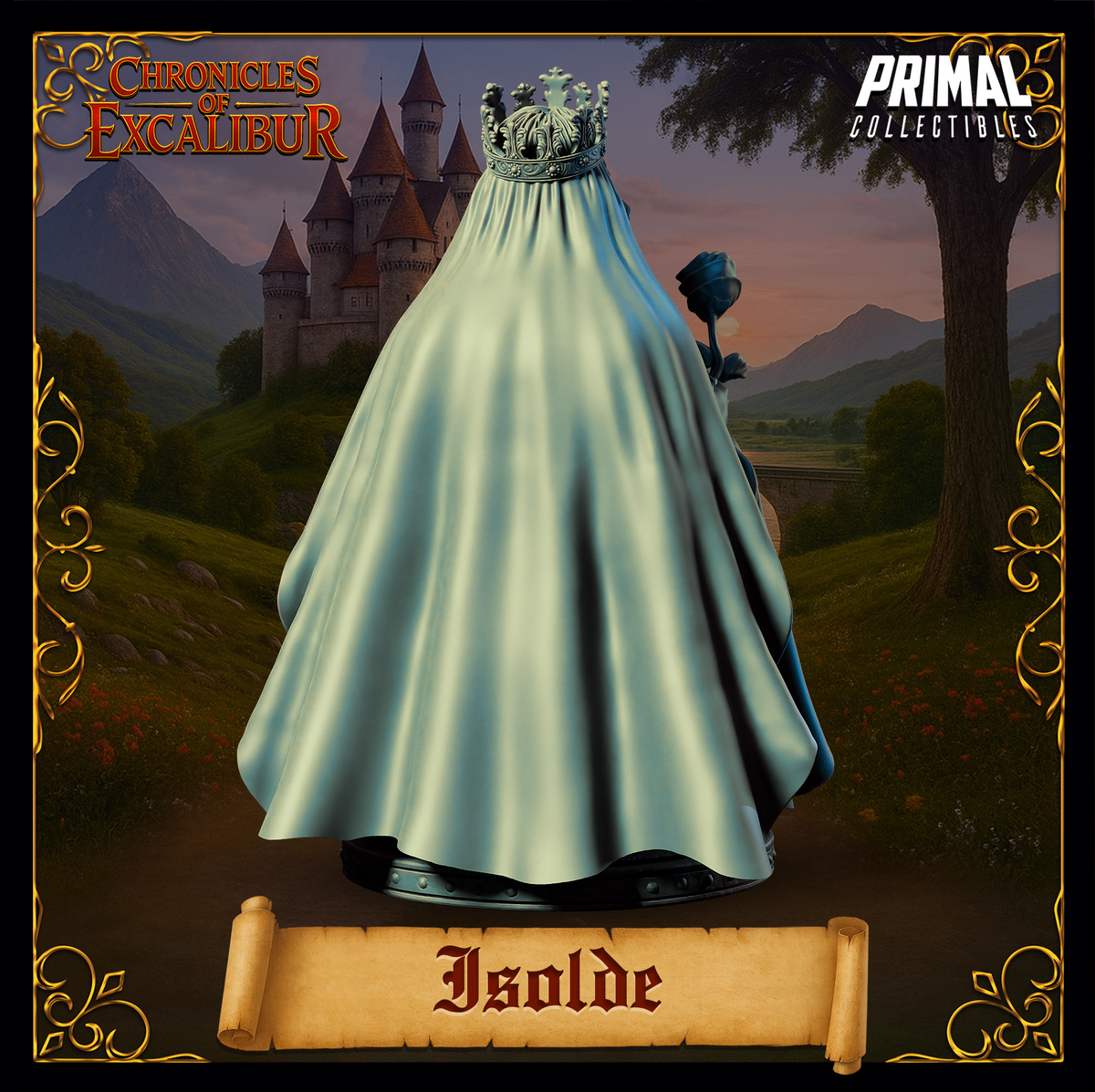Princess Isolde | Chronicles of Excalibur | Tabletop D&D Miniature | Primal Collectibles