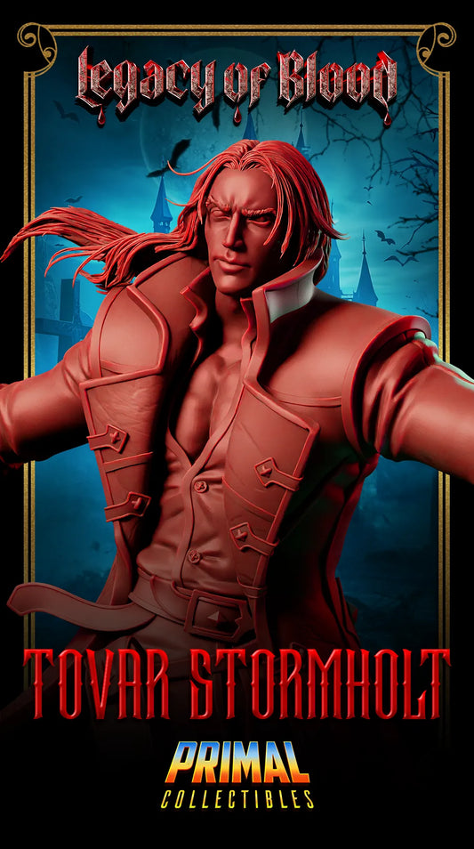 Human Tovar Stormholt | Legacy of Blood | Tabletop D&D Miniature | Primal Collectibles