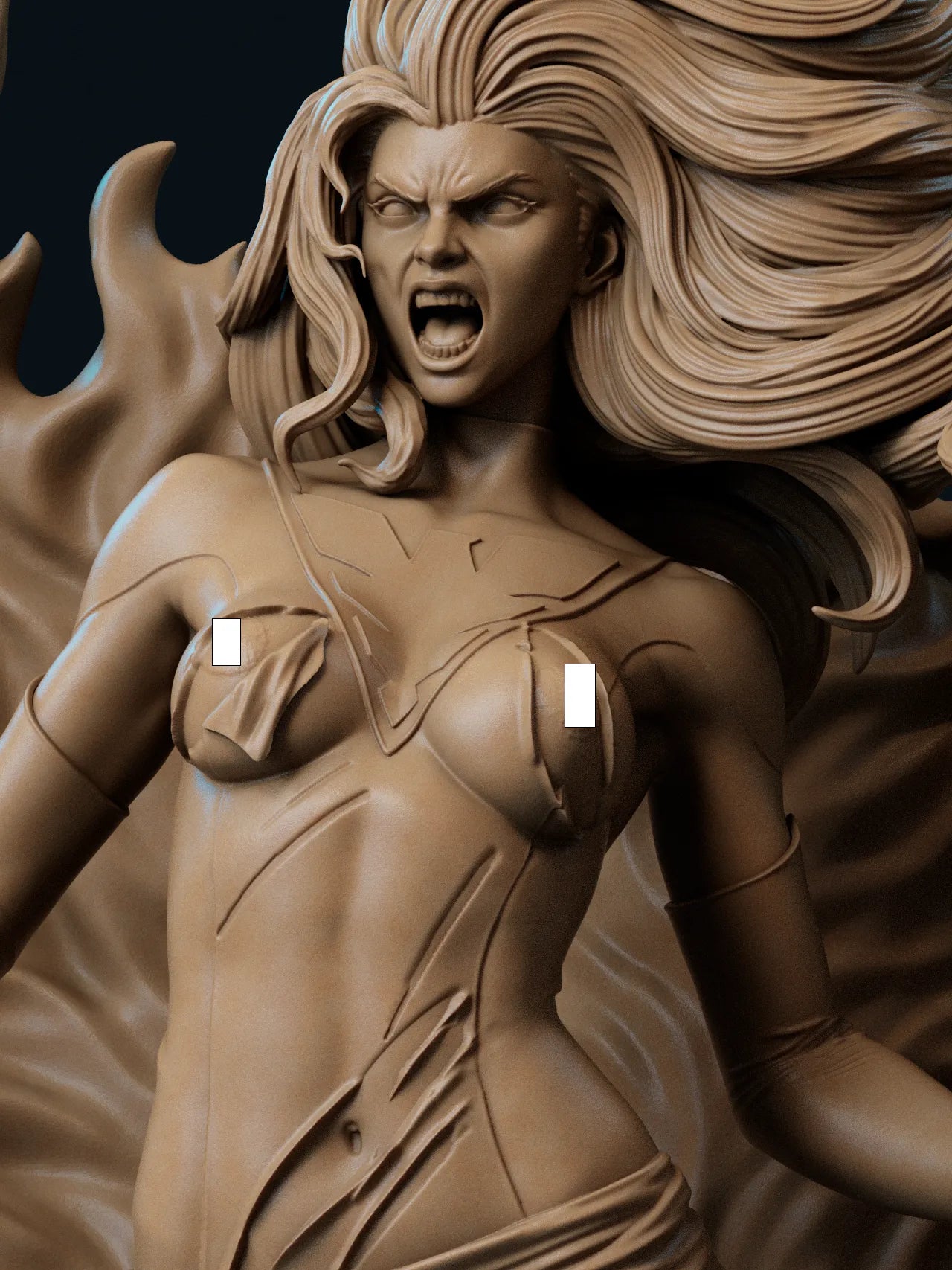 1:12 No More Restraint | 3D Printed Resin Garage Kit Figure | CA 3D Studios