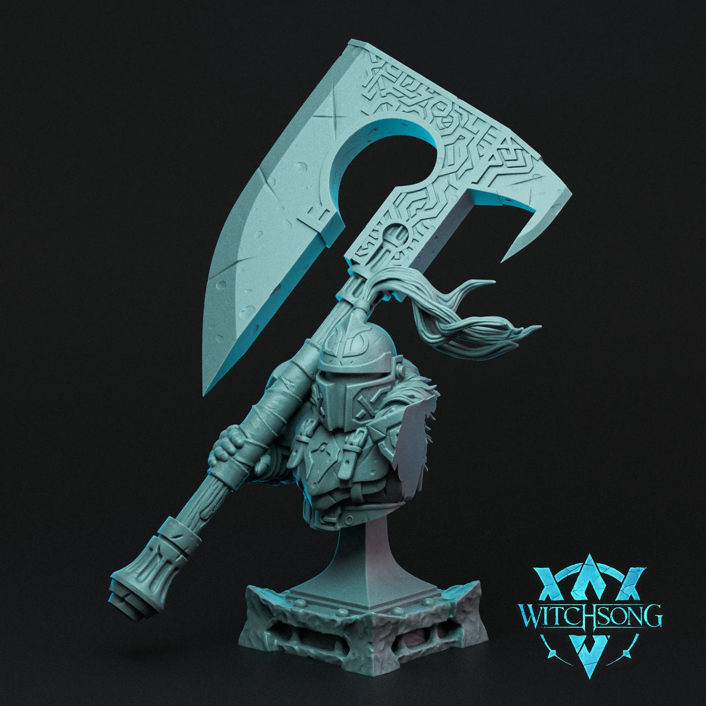 Knight of Stature | Mini or Bust | Monster Miniature Statue | Witchsong Miniatures