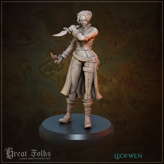 Great Folks, Part 3 | NPCs, Villagers, Nobles, Merchants, Criminals | Tabletop Gaming Miniatures Collection | Great Grimoire