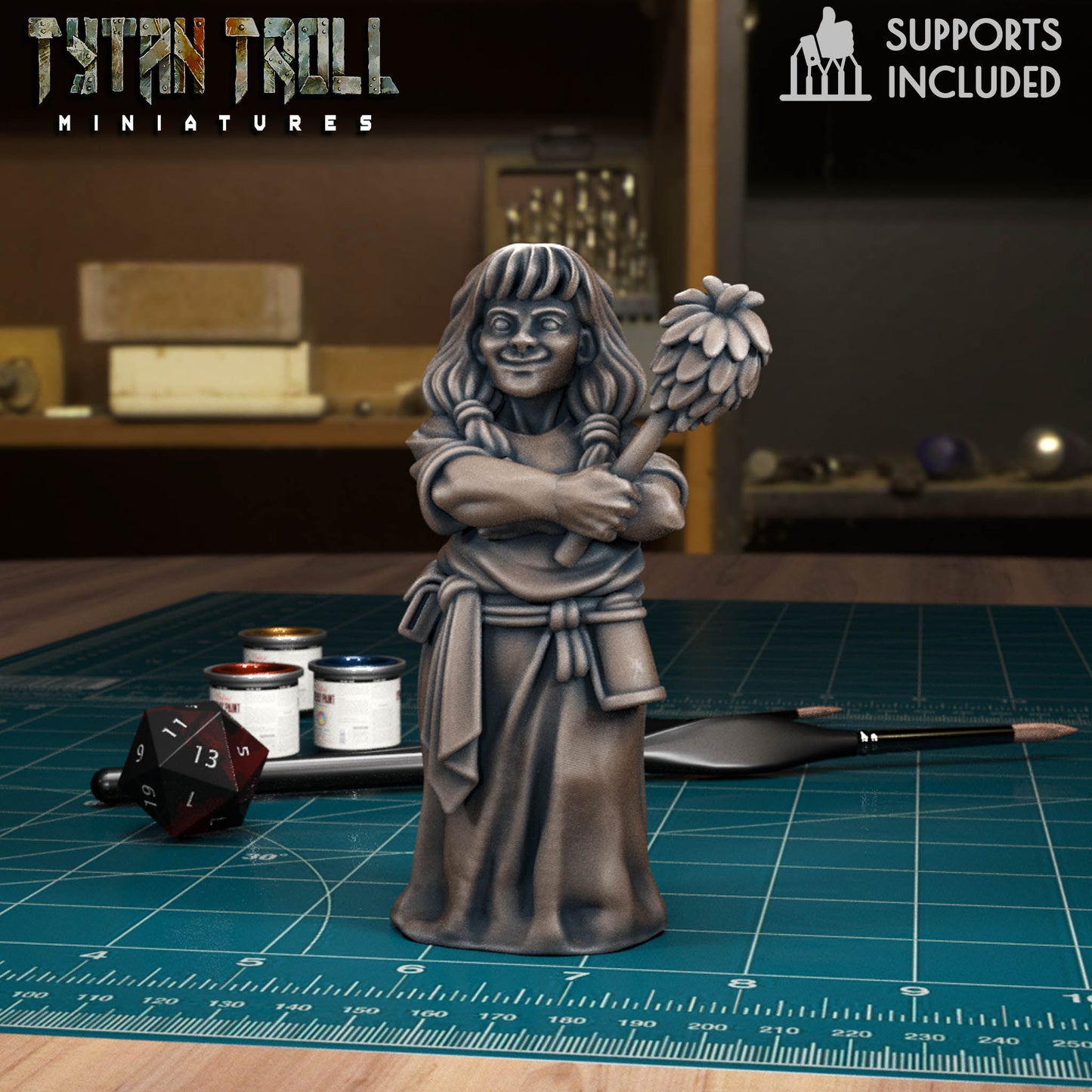 CoS Madalena | D&D TTRPG Mini | TytanTroll Miniatures