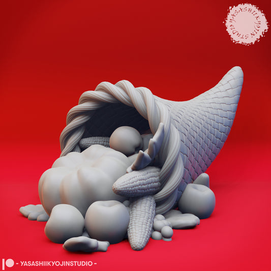 Cornucopia Mimic Set | D&D TTRPG Monster Miniature | Yasashii Kyojin Studio