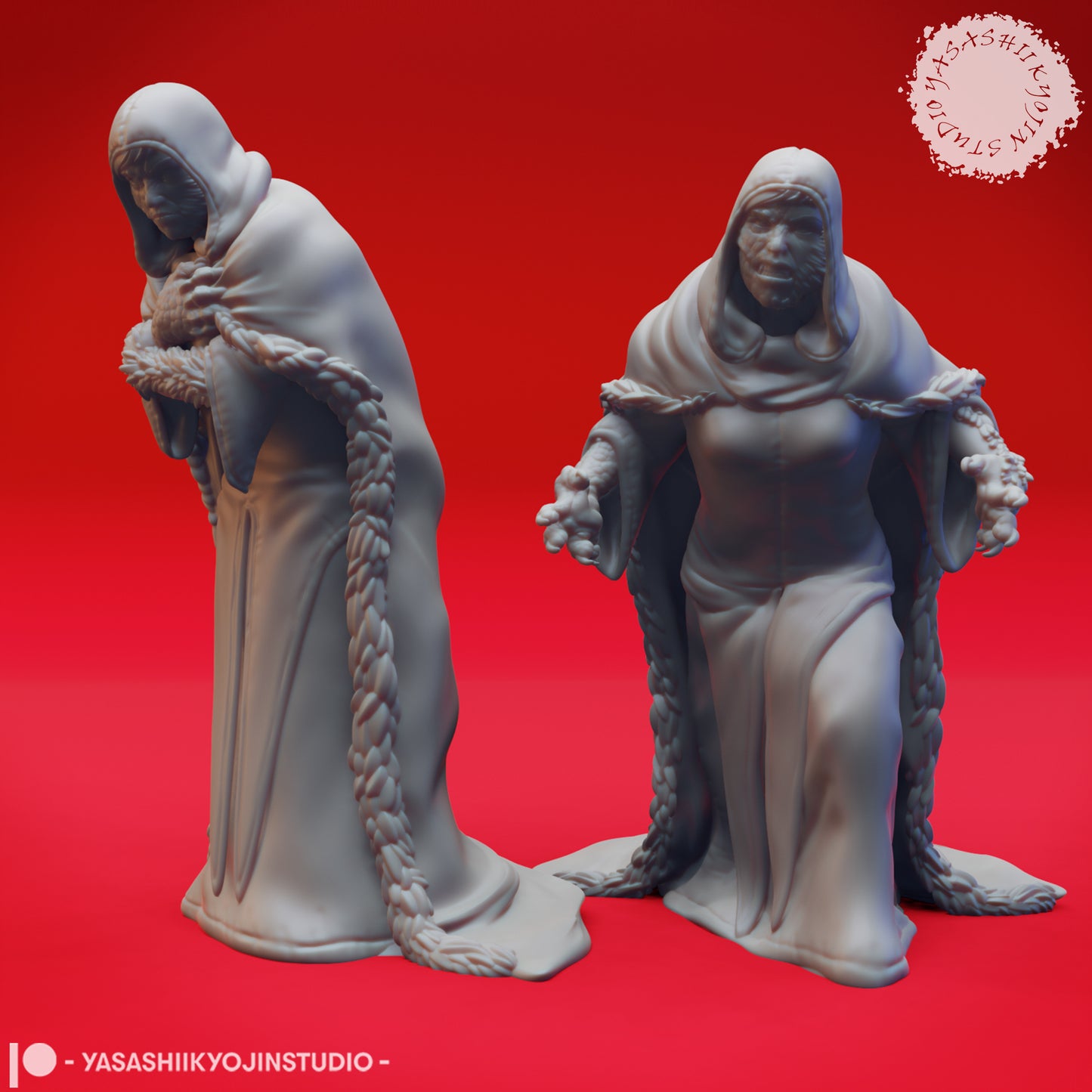 Mongrelfolk, CoS | D&D TTRPG Monster Miniature | Yasashii Kyojin Studio