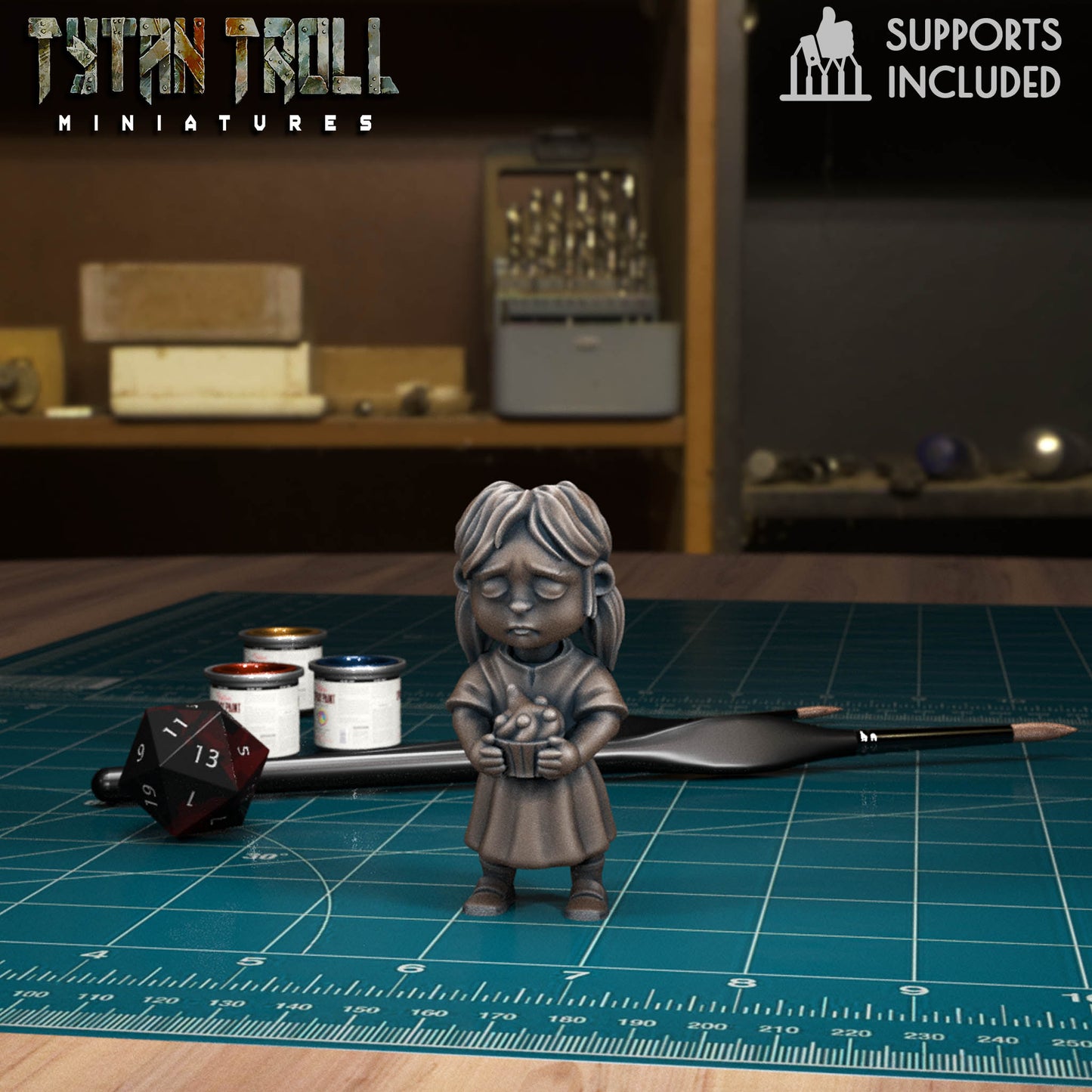 CoS Freek and Myrtle | D&D TTRPG Mini | TytanTroll Miniatures