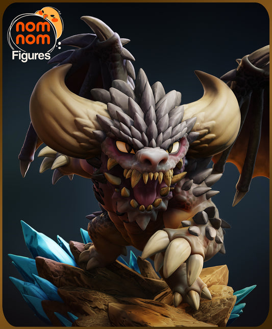 Chibi Calamity Spawn | Resin Garage Kit Figure Game Fan Art | Nomnom Figures