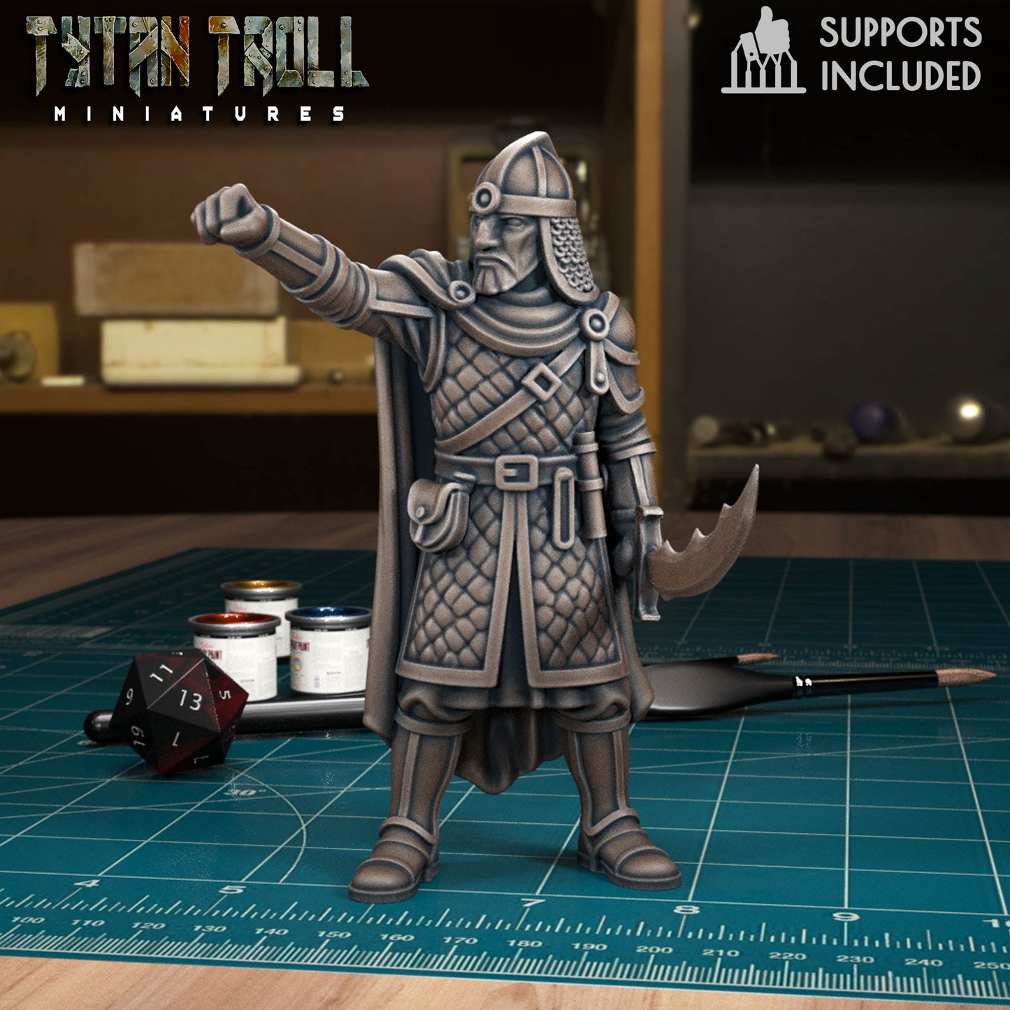 CoS Prince Bertram | D&D TTRPG Mini | TytanTroll Miniatures
