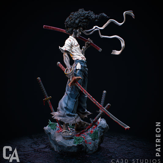 1:12 Bloodband Ronin | Resin Garage Kit Figure Anime Fan Art | CA 3D Studios