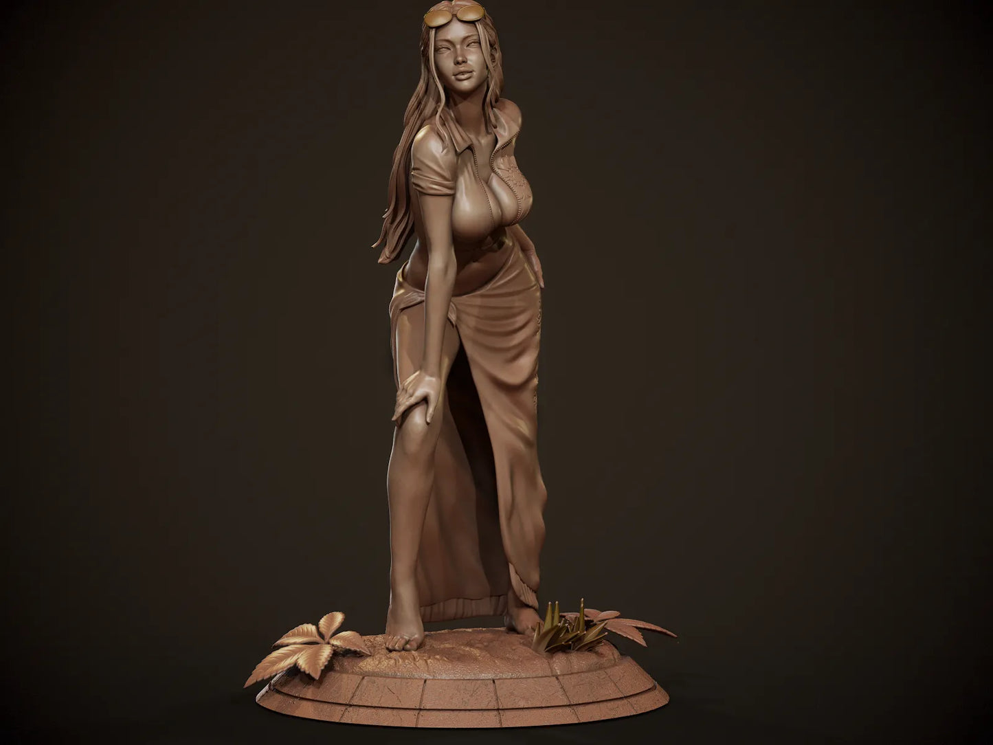 1:12 Calm, Dangerous Mind | 3D Printed Resin Garage Kit Figure | CA 3D Studios