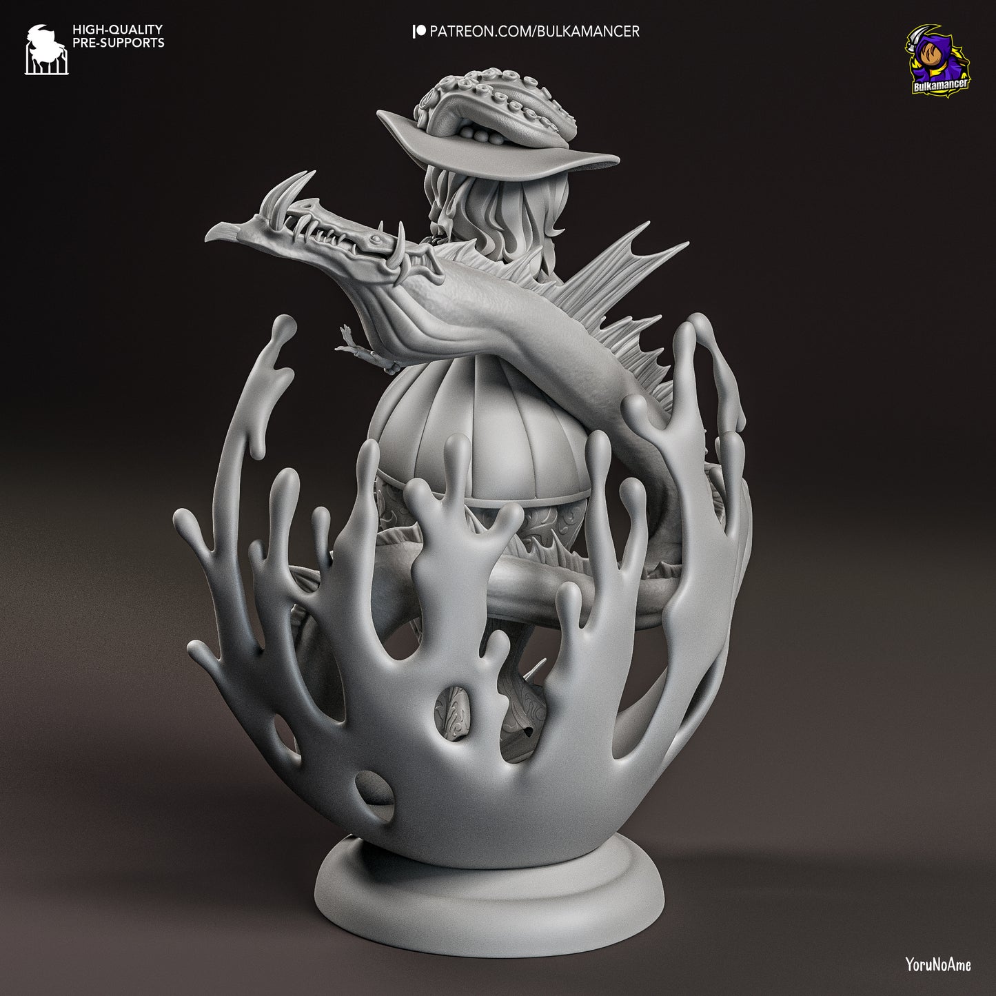 Rum Baba | Resin Garage Kit Figure Game Fan Art | Bulkamancer Sculpts