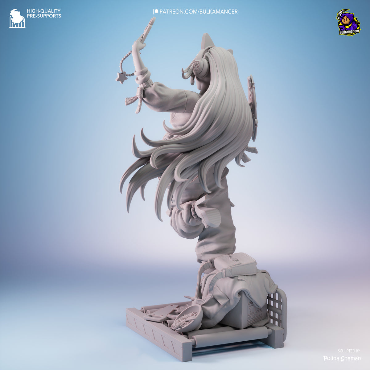 Ingeniero de escuadrón aerotransportado | Figura de kit de resina para garaje | Bulkamancer Sculpts