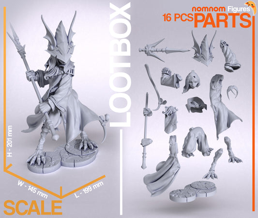 Skyward Spear | Resin Garage Kit Figure Game Fan Art | Nomnom Figures