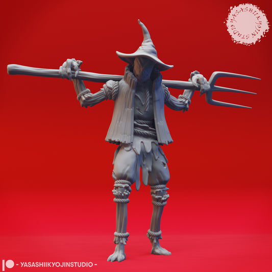 Scarecrow | D&D TTRPG Monster Miniature | Yasashii Kyojin Studio